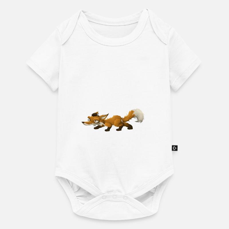 Fox - Baby Premium short-sleeve bodysuit - white