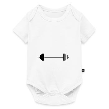 athlète - Body à manches courtes Premium Bébé - blanc - Devant