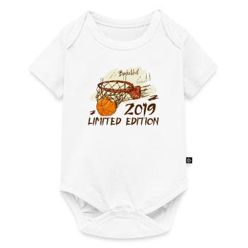2019 Édition Limitée Basketball Anniversaire 2019 - Body à manches courtes Premium Bébé - blanc - Devant