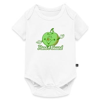 Apple - Round and Healthy - Baby Premium short-sleeve bodysuit - white - Front
