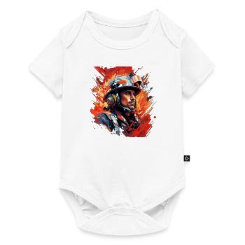 Burning Passion - Baby Premium short-sleeve bodysuit - white - Front