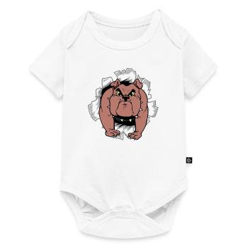 Bulldog - Body à manches courtes Premium Bébé - blanc - Devant