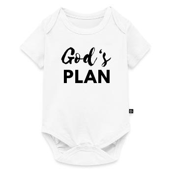 Gods Plan Dwizzy Rap Rapper Hip Hop Drizzy - Baby Premium short-sleeve bodysuit - white - Front