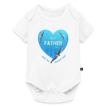 best father - Baby Premium short-sleeve bodysuit - white - Front