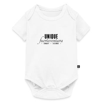 UNIQUE FUERTEVENTURA * CANARY * ISLANDS * - Baby Premium Kurzarmbody - Weiß - Vorne