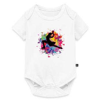 Figure skater Figure Skating - Baby Premium short-sleeve bodysuit - white - Front