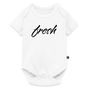 Fresh - Baby Premium short-sleeve bodysuit - white - Front