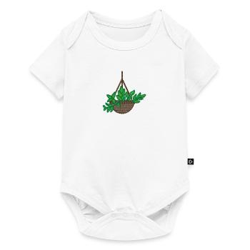 Indoor plant - Baby Premium short-sleeve bodysuit - white - Front