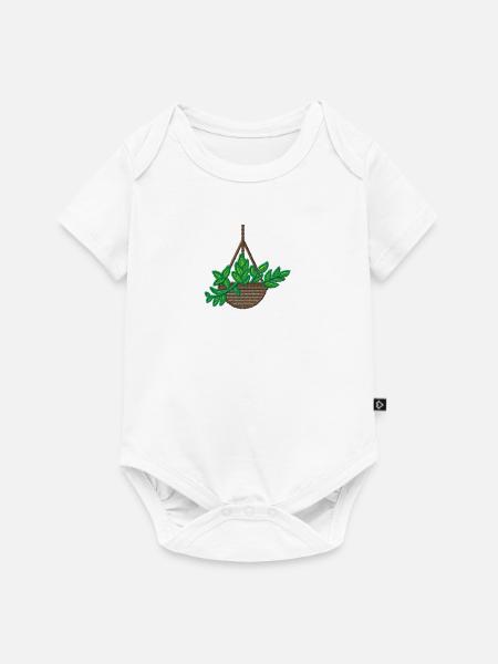 Plante d’intérieur - Body à manches courtes Premium Bébé - blanc
