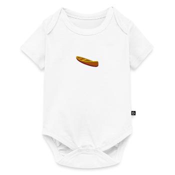 Canoe - Baby Premium Kurzarmbody - Weiß - Vorne