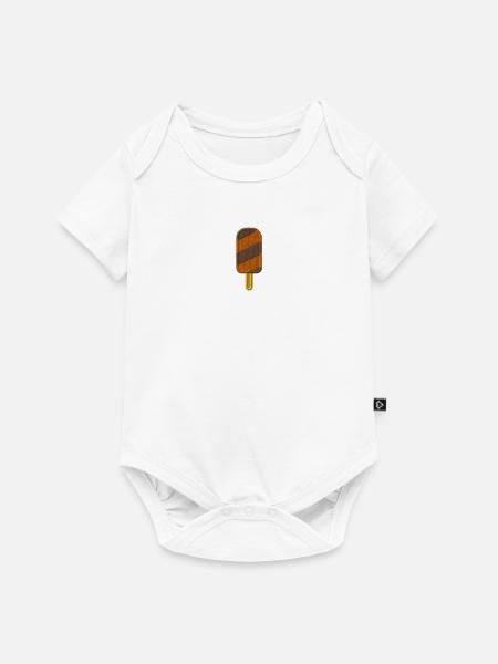 Icecream - Baby Premium Kurzarmbody - Weiß