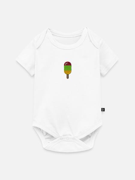 Eis am Stiel - Baby Premium Kurzarmbody - Weiß