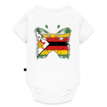 Zimbabwe - Body à manches courtes Premium Bébé - blanc - Dos