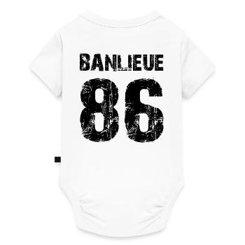 banlieue 86 - Baby Premium short-sleeve bodysuit - white - Back