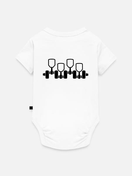 engine - Baby Premium Kurzarmbody - Weiß