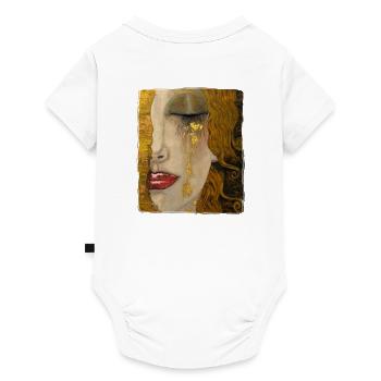 Gustav klimt - Baby Premium short-sleeve bodysuit - white - Back