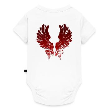 Angel-Wings-Angels-Wings-Petit Ange-Wing-Fly - Body à manches courtes Premium Bébé - blanc - Dos