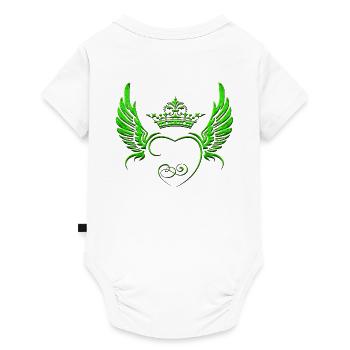 Angel-Wings-Angels-Wings-Petit Ange-Wing-Fly - Body à manches courtes Premium Bébé - blanc - Dos