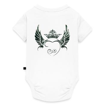 Angel-Wings-Angels-Wings-Petit Ange-Wing-Fly - Body à manches courtes Premium Bébé - blanc - Dos