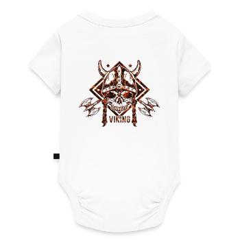 Viking Scandinavian - Baby Premium short-sleeve bodysuit - white - Back