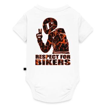 Motards - Body à manches courtes Premium Bébé - blanc - Dos