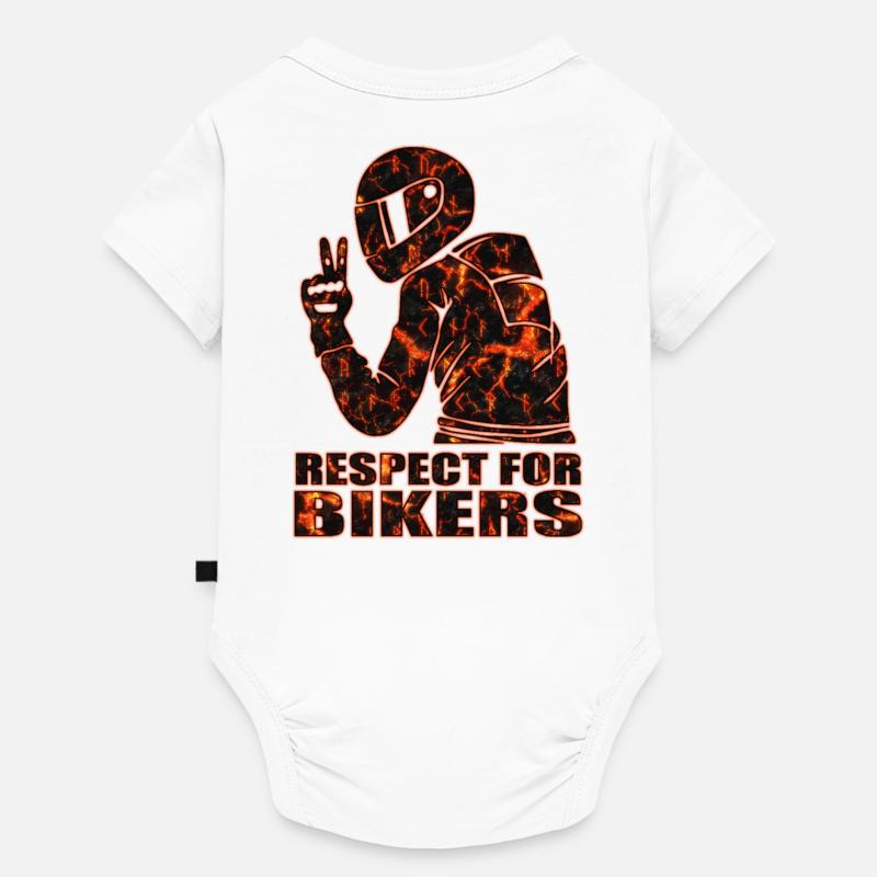 Motards - Body à manches courtes Premium Bébé - blanc