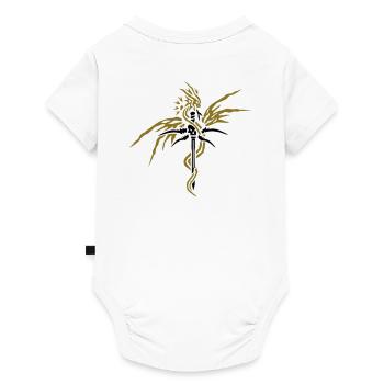 Dragon Sword by PurpleBlackDesign - Body à manches courtes Premium Bébé - blanc - Dos
