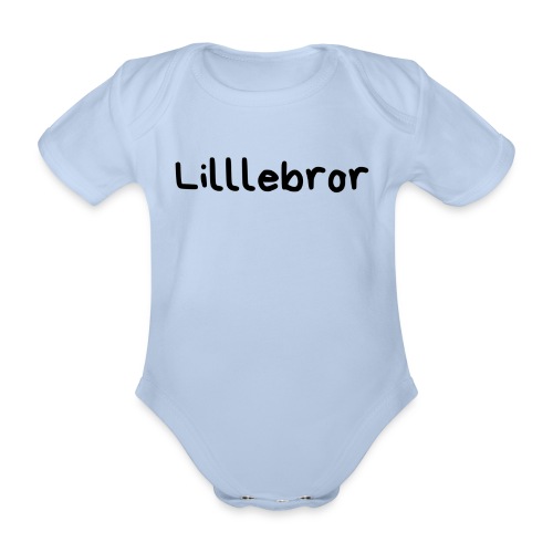 Lillebror - Økologisk kortermet baby-body