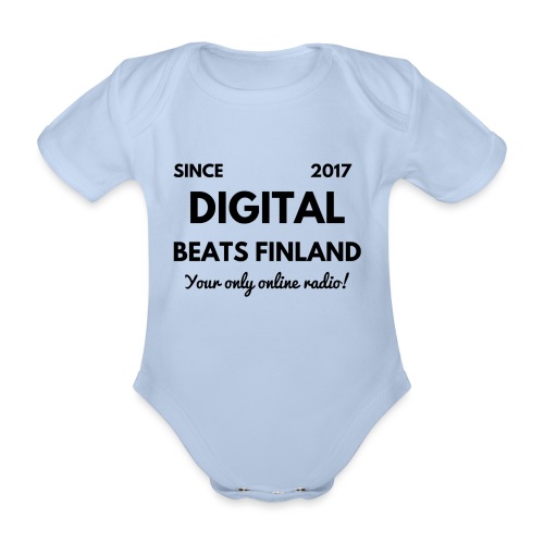 SINCE 2017 Digital Beats Finland - Organic Short-sleeved Baby Bodysuit