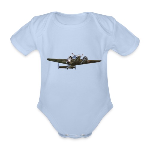 Beechcraft 18 - Baby Bio-Kurzarm-Body