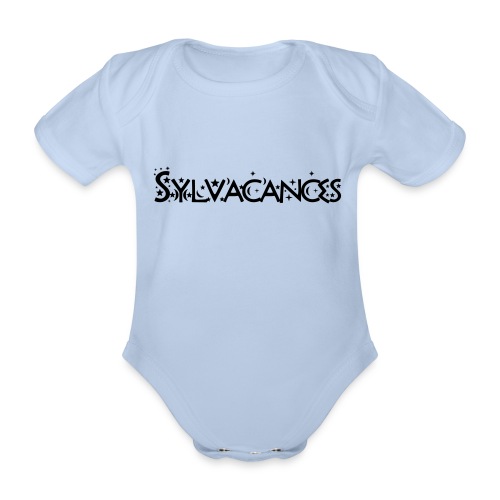 Sylvacances16 - Organic Short-sleeved Baby Bodysuit