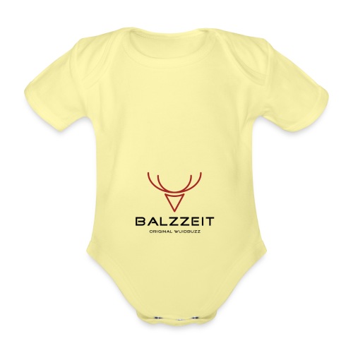 WUIDBUZZ | Balzzeit | Männersache - Baby Bio-Kurzarm-Body