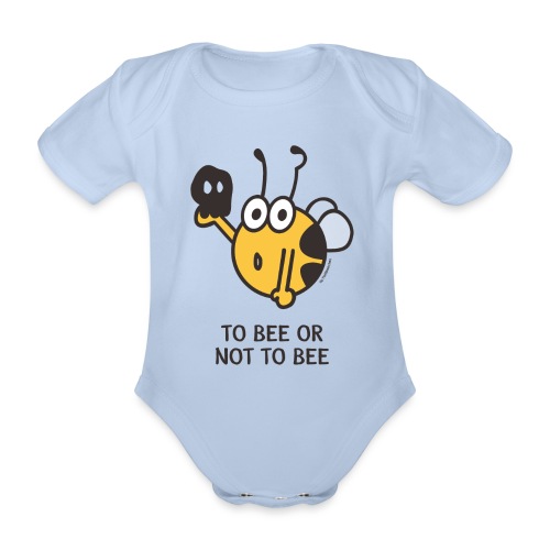 TO BEE OR NOT TO BEE - Baby Bio-Kurzarm-Body