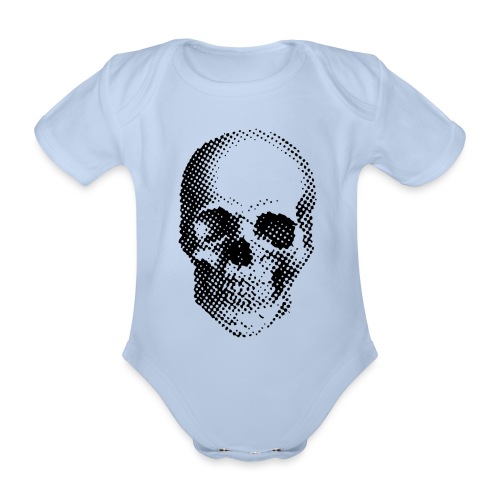 Skull & Bones No. 1 - schwarz/black - Baby Bio-Kurzarm-Body