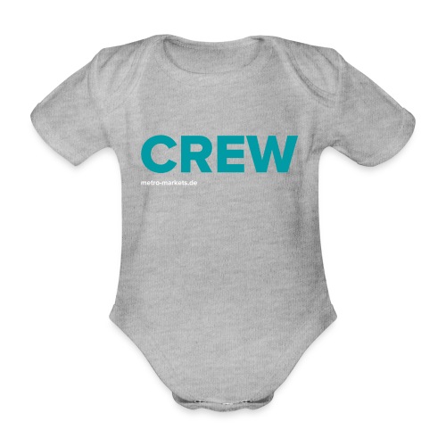 CREW - Organic Short-sleeved Baby Bodysuit
