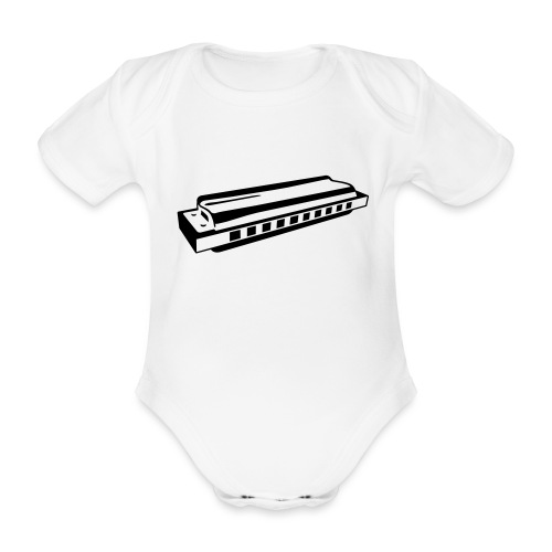 Harmonica - Organic Short-sleeved Baby Bodysuit