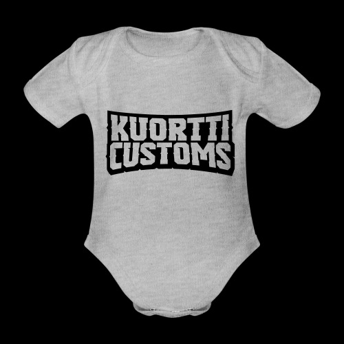 kuortti_customs_logo_main - Vauvan lyhythihainen luomu-body