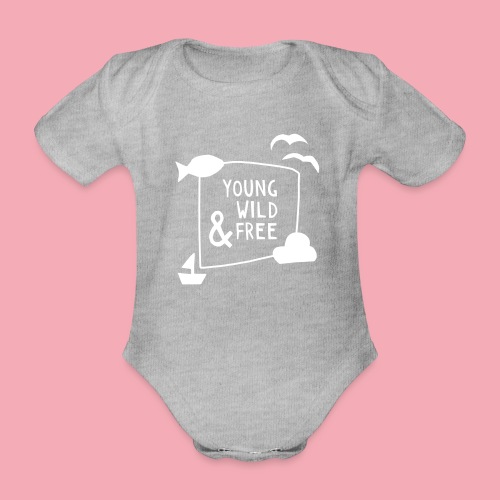 Young Wild Free - Baby - Ekologiczne body niemowlęce z krótkim rękawem