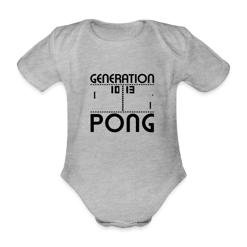 Generation PONG - Baby Bio-Kurzarm-Body