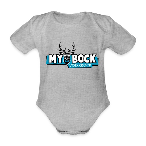 MYBOCK Logo - Baby Bio-Kurzarm-Body