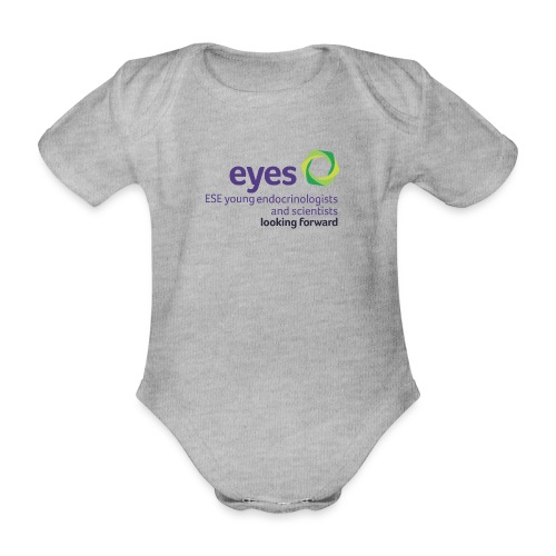 EYES - Organic Short-sleeved Baby Bodysuit