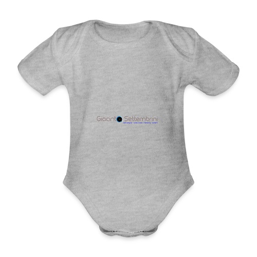 Giacinto Settembrini Web & Social - Body ecologico per neonato a manica corta