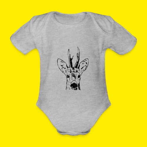 Ree - Organic Short-sleeved Baby Bodysuit