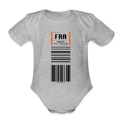 Flughafen Frankfurt FRA - Baby Bio-Kurzarm-Body
