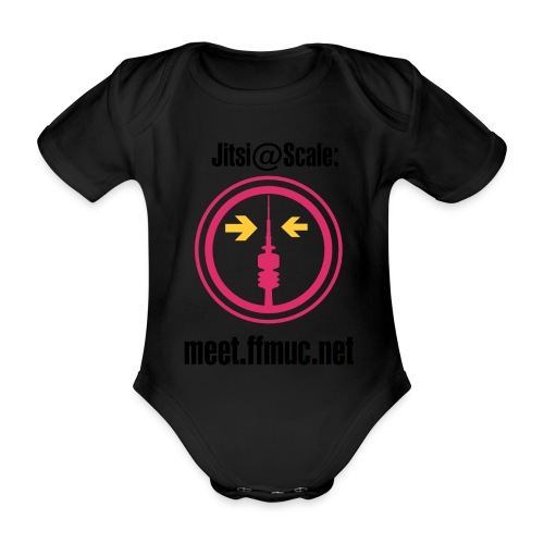 Freifunk Jitsi-Meet - Baby Bio-Kurzarm-Body