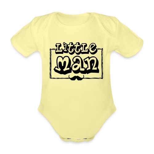 Little Man - Baby Bio-Kurzarm-Body