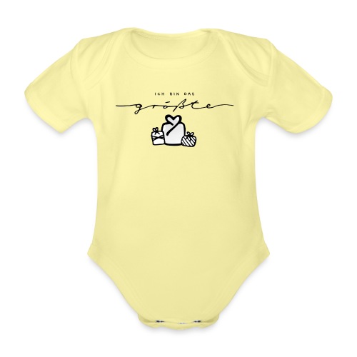 Das größte Geschenk – Baby Kollektion - Baby Bio-Kurzarm-Body
