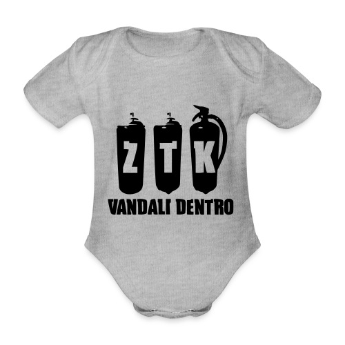 ZTK Vandali Dentro Morphing 1 - Organic Short-sleeved Baby Bodysuit