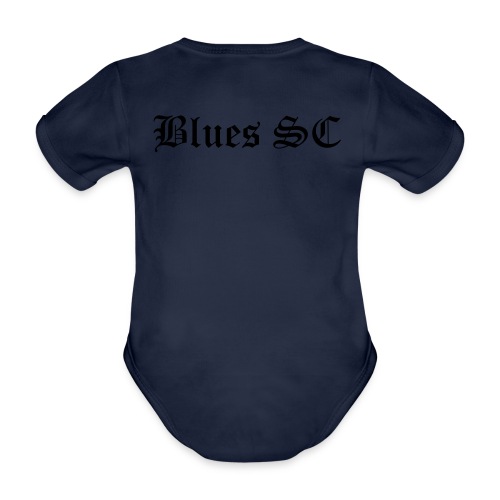Blues SC - Ekologisk kortärmad babybody