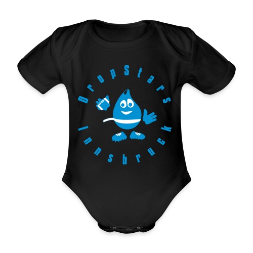 Logo DropStars Innsbruck Droppy - Baby Bio-Kurzarm-Body